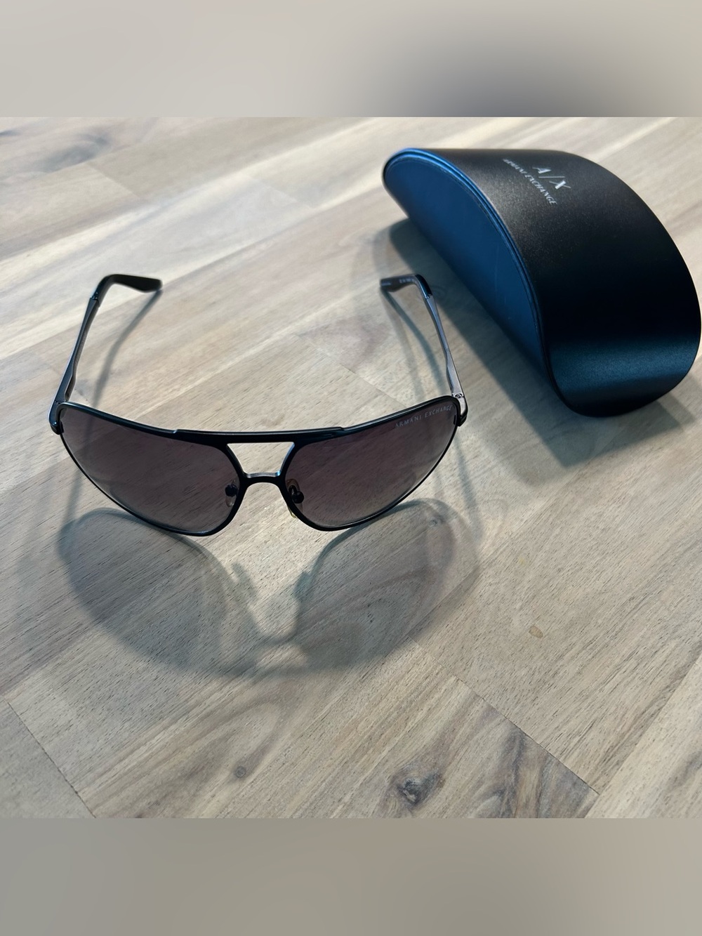 Armani Exchange AX096/S Aviator Sunglasses Unisex